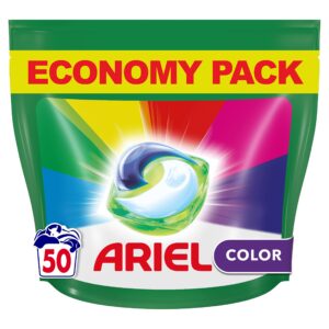 Ariel Professional Allin1 Pods Washing Capsules Colour, 50 washes
